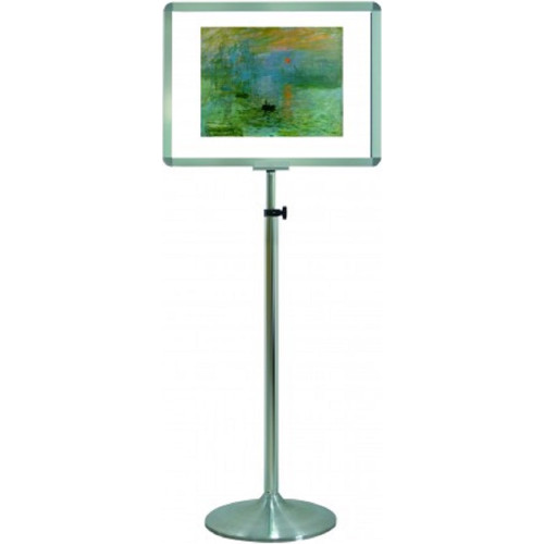 STZ Stainless Steel Sign Holder (60 x 45 x 128cm) Horizontal