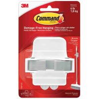 3M Command 17007-ES Damage-Free Hanging Broom Gripper 1.8kg