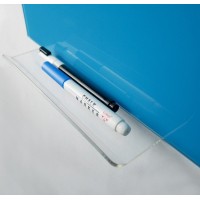 Glass Board Acrylic Pen Tray 20cm