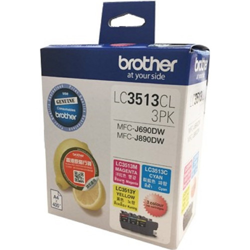Brother Ink Cartridge (LC3513CL-3PK) Colour