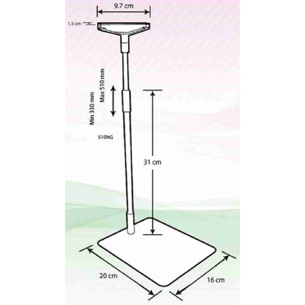 A4 Table Stand 31cm