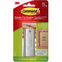 3M Command 17047 Damage-Free Picture Hanging Sticky Nail Sawtooth Hanger 2.2kg