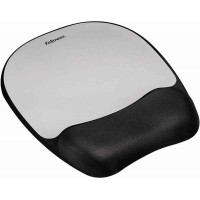 Fellowes Memory Foam Mouse Pad Wrist Rest - Fabric