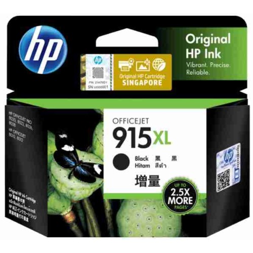 HP Ink Cartridge (915XL) Black