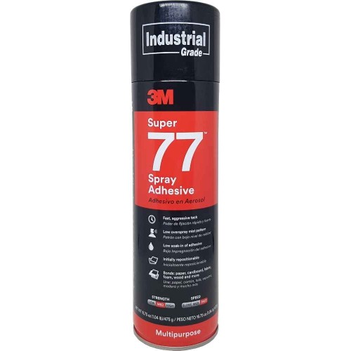3M Scotch Super 77 Multipurpose Spray Adhesive 475g