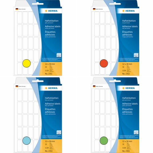 Herma Colour Label 1120'S (12 X 30mm)