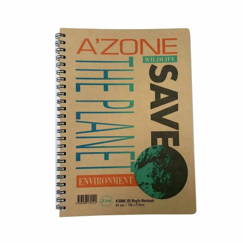 Azone Save The Planet Ring Notebook A5