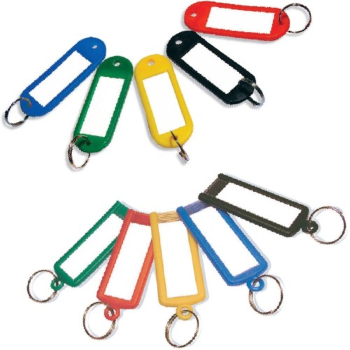 Key Tag (20 Tags) Assorted Colour