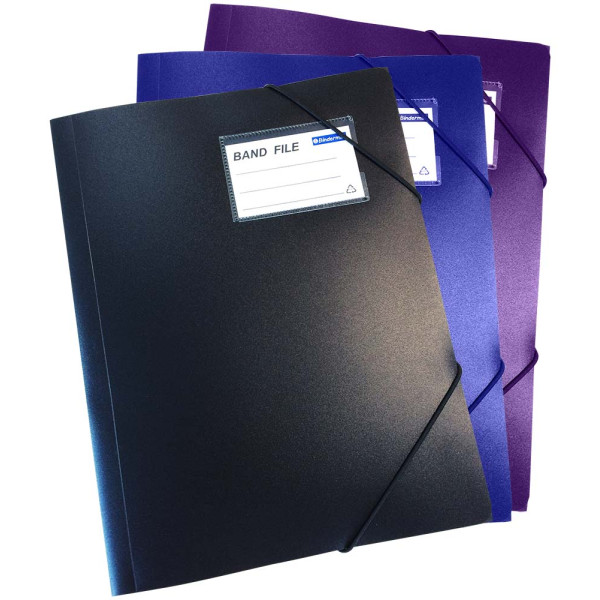 Bindermax Band File w/Front Name Card Pocket