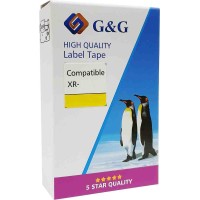 G&G Compatible Casio EZ-Label Printer Tape Cartridge 9mm