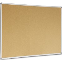 Cork Noticeboard (90 x 120cm) Aluminium Frame