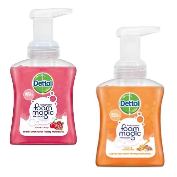 Dettol Antibacterial Foam Magic Hand Wash 250ml