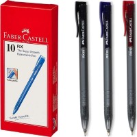 Faber-Castell RX10 Ballpoint Pen 1.0mm (10 Pens) Retractable