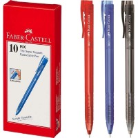 Faber-Castell RX7 Ballpoint Pen 0.7mm (10 Pens) Retractable