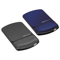 Fellowes Wrist Support Mouse Pad w/Microban Protection - Fabric