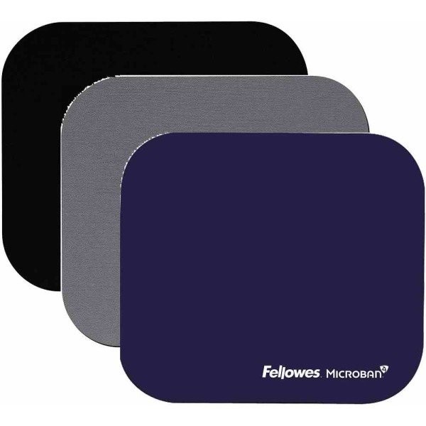 Fellowes Mouse Pad w/Microban Protection - Natural Rubber