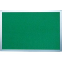 Felt Noticeboard (120 x 240cm) Aluminium Frame - With Installation