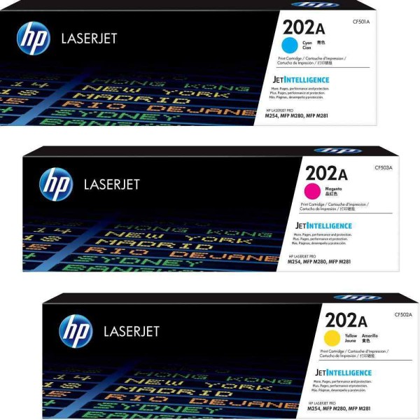 HP Toner Cartridge (202A) Colour