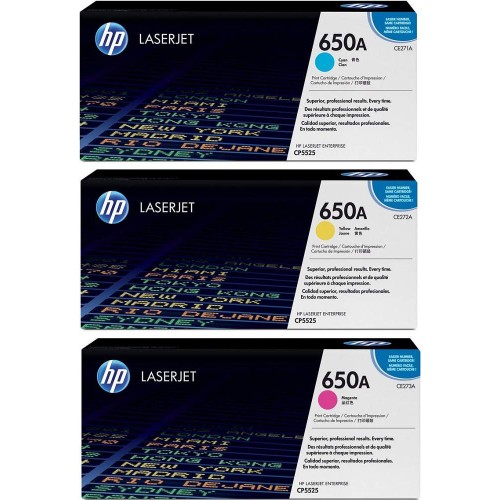 HP Toner Cartridge (650A) Colour