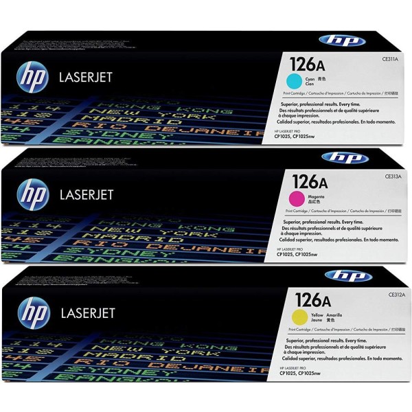 HP Toner Cartridge (126A) Colour