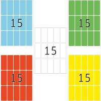 Herma Colour Labels 480'S (20 x 50mm)