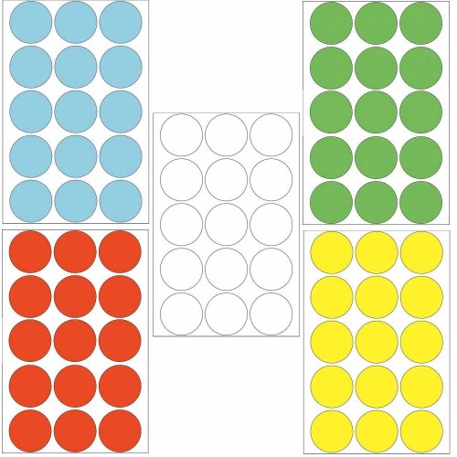 Herma Colour Round Labels 480'S 32mm