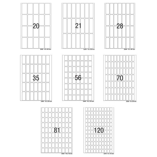 Herma Multi-Purpose White Labels 32'S (20-120)