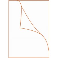 PVC L-Shape Folder (50 Folders) A3 Clear
