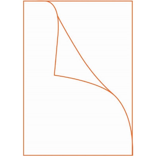 PVC L-Shape Folder (50 Folders) A3 Clear