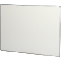 Magnetic Whiteboard w/Marker Tray (90 x 120cm) Aluminium Frame - With Installation