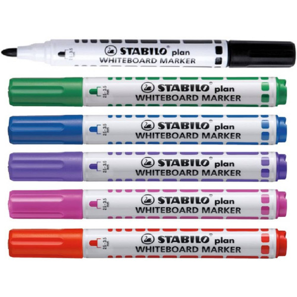 STABILO Plan Whiteboard Marker Bullet Tip