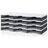 Styrodoc Trio Sorting Station 12 Compartments Grey/Black