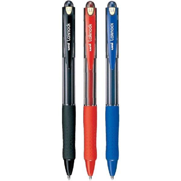 Uni Laknock Ballpoint Pen 1.4mm Retractable