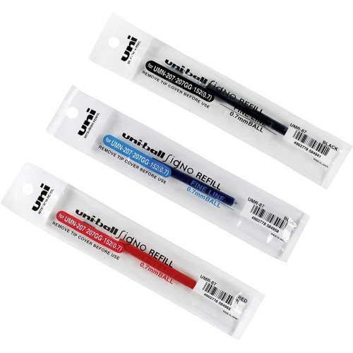 Uni-Ball Signo UMN-207 Gel Ink Pen 0.7mm Refill