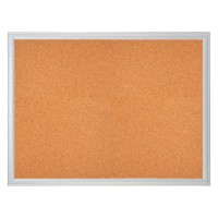 Cork Noticeboard (60 x 90cm) Aluminium Frame - With Installation