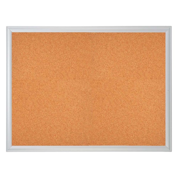 Cork Noticeboard (60 x 90cm) Aluminium Frame - With Installation