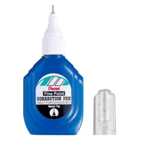 Pentel ZL1S6 Correction Fluid Metal Tip 18ml