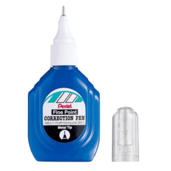 Pentel ZL1S6 Correction Fluid Metal Tip 18ml