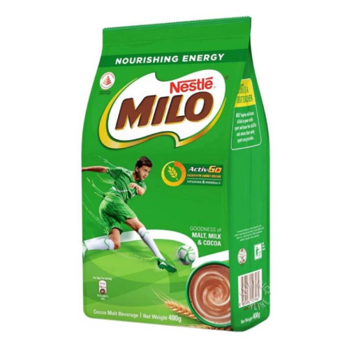 Milo Instant Chocolate Malt Powder Refill 400g
