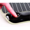 Fellowes Ergonomic Mouse Pad Wrist Rest–Black Chevron