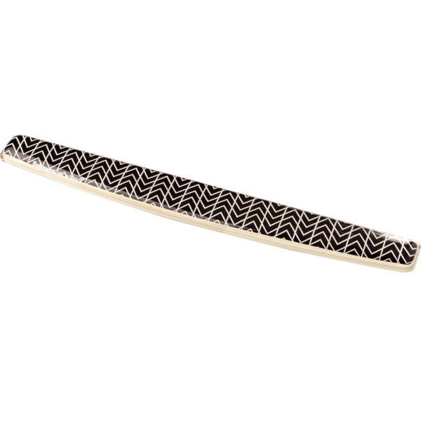 Fellowes Ergonomic Wrist Rest - Black Chevron
