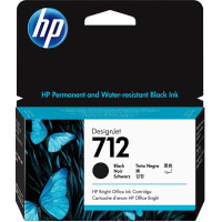 HP DesignJet Ink Cartridge (712) Black