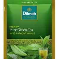 Dilmah Green Tea (100 Individual Tea Bags Foil Pouch)