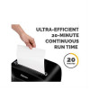 Fellowes LX85 Powershred Personal Shredder Cross Cut 12 Sheets