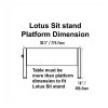 Fellowes Lotus Sit-Stand Workstation Desk