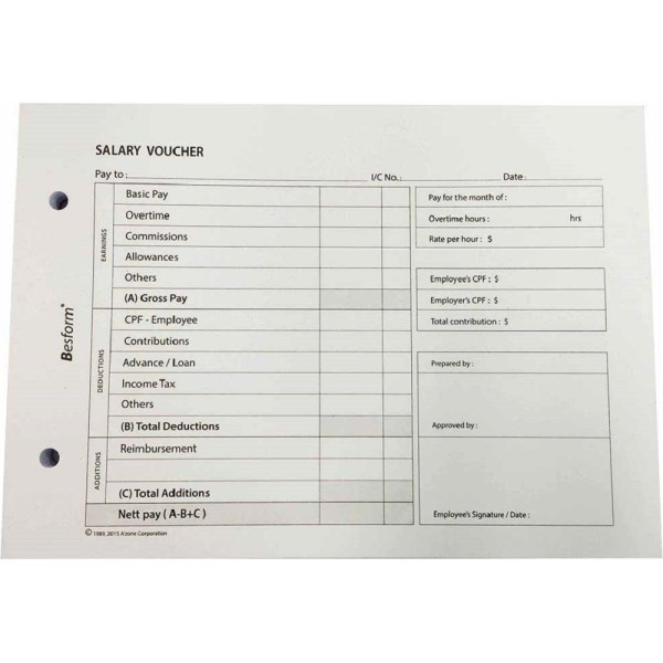 Voucher Pads