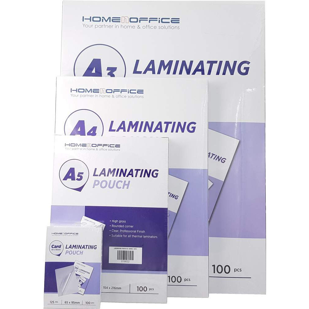 68554 100 POUCHES 216x303mm (A4) 80my TiTanium