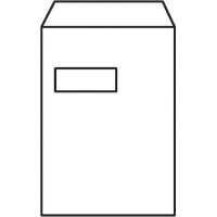 White Window Envelope C4 (A4) Peel & Seal 250'S