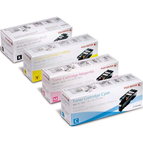 Fuji Xerox Toner Cartridge (CT201591, CT201592, CT201593, CT201594)