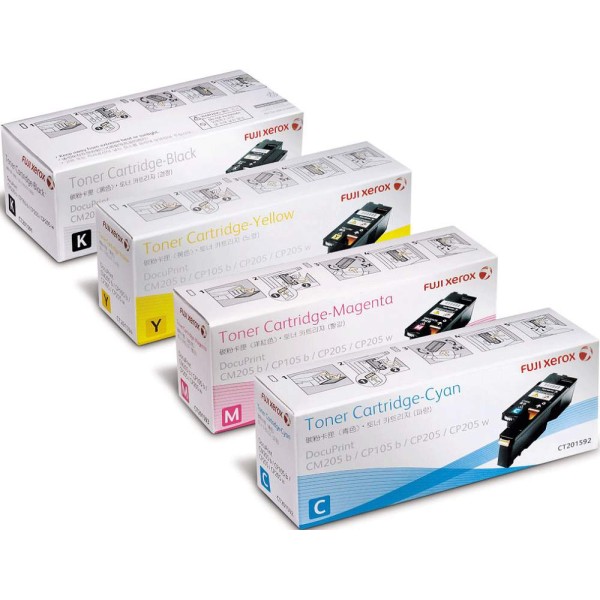 Fuji Xerox Toner Cartridge (CT201591, CT201592, CT201593, CT201594)